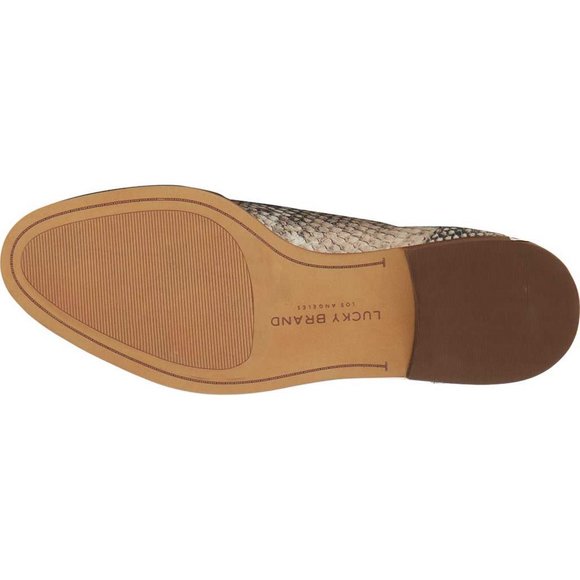 Women's Lucky Brand leather Boot snake size 10 - Picture 8 of 11